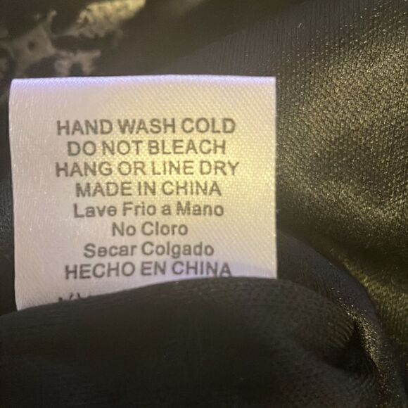 NWT ALTAR’D STATE S Preppy Embroidered Black Sheer Babydoll Dress - Picture 11 of 12